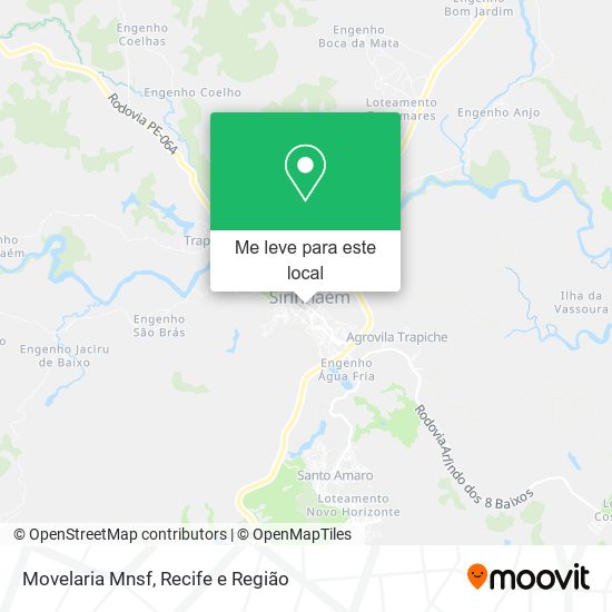 Movelaria Mnsf mapa