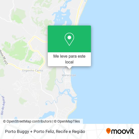 Porto Buggy + Porto Feliz mapa
