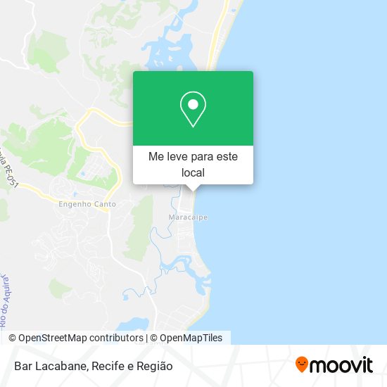 Bar Lacabane mapa