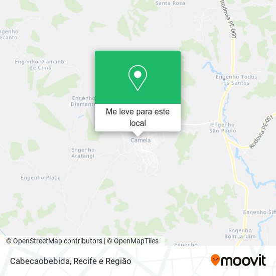 Cabecaobebida mapa