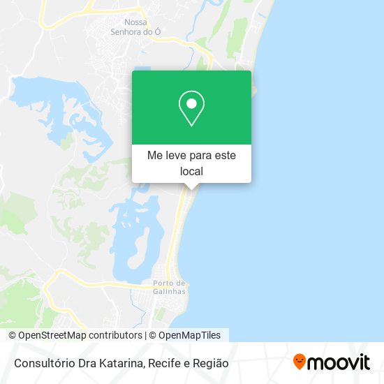 Consultório Dra Katarina mapa