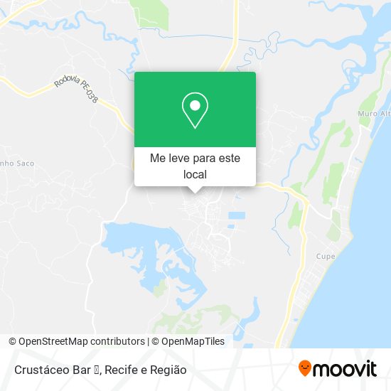 Crustáceo Bar  mapa