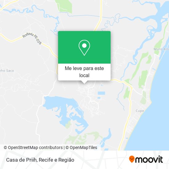Casa de Priih mapa