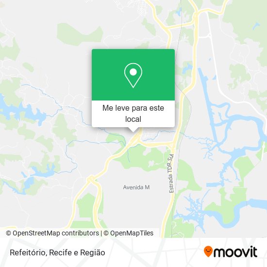 Refeitório mapa