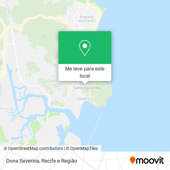 Dona Severina mapa