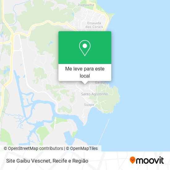 Site Gaibu Vescnet mapa