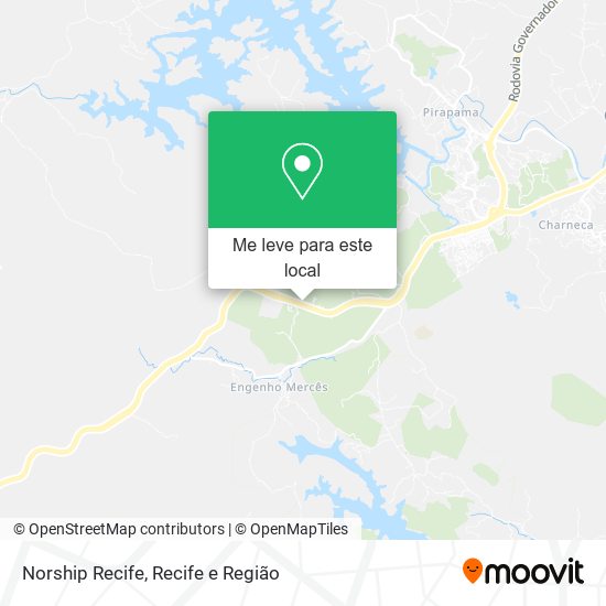 Norship Recife mapa