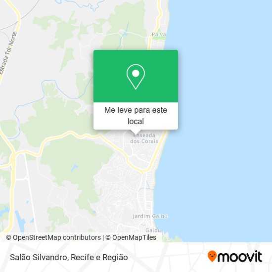 Salão Silvandro mapa