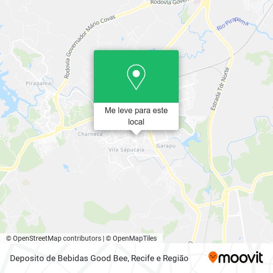 Deposito de Bebidas Good Bee mapa