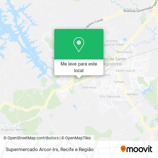 Supermercado Arcor-Irs mapa