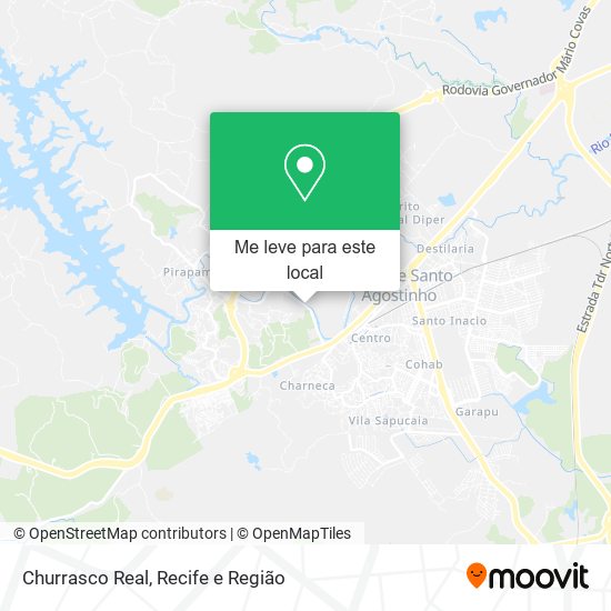 Churrasco Real mapa