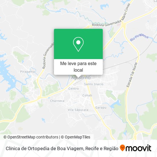 Clínica de Ortopedia de Boa Viagem mapa