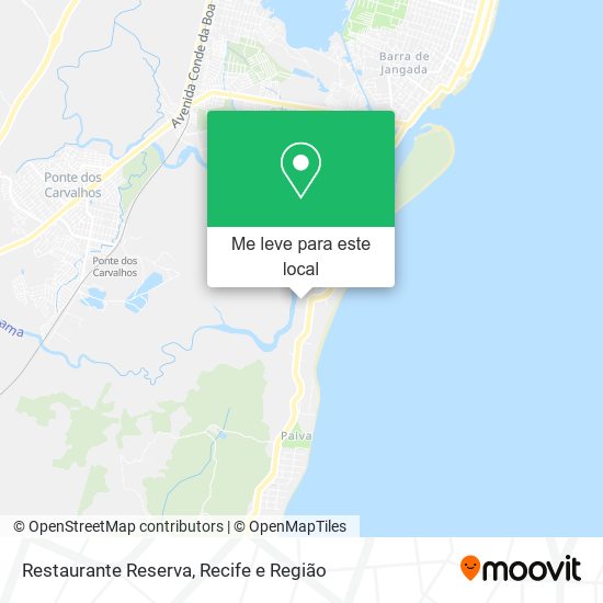 Restaurante Reserva mapa