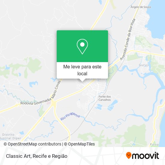 Classic Art mapa