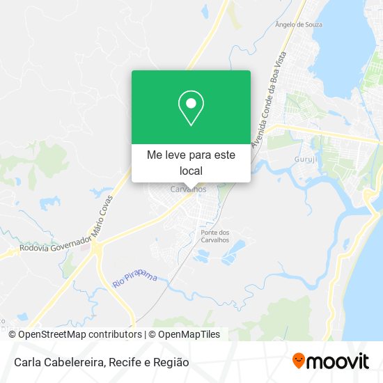 Carla Cabelereira mapa