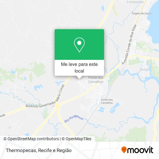 Thermopecas mapa