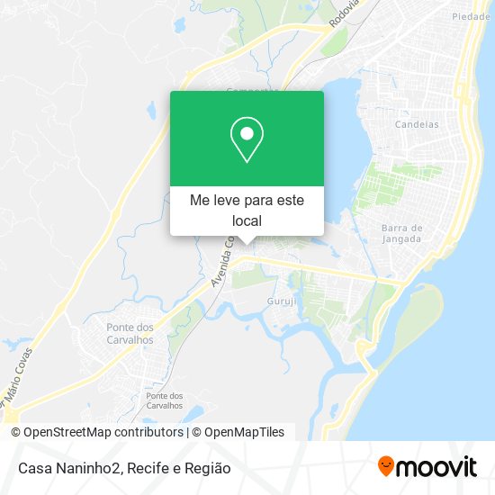 Casa Naninho2 mapa