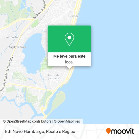 Edf.Novo Hamburgo mapa