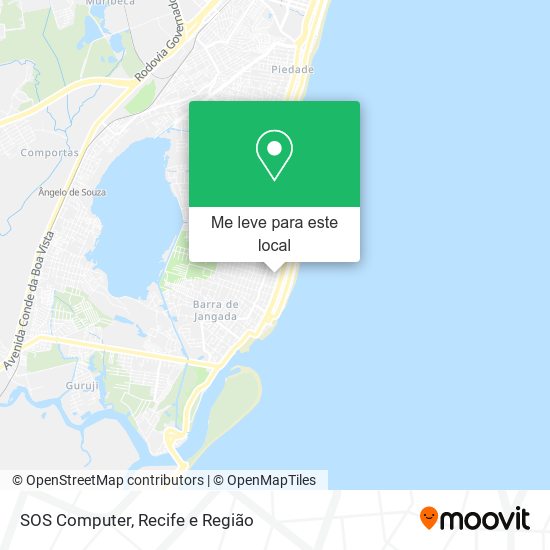 SOS Computer mapa