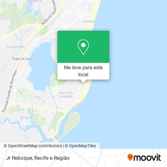Jr Reboque mapa