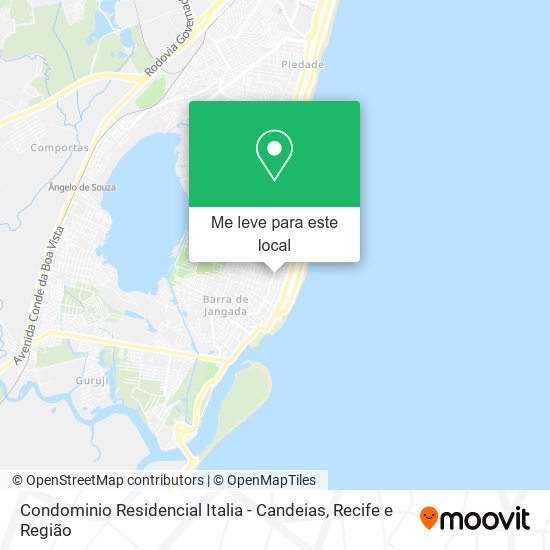 Condominio Residencial Italia - Candeias mapa
