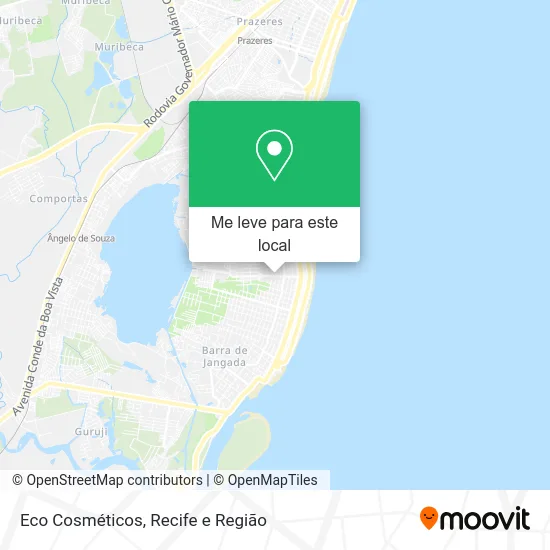 Eco Cosméticos mapa