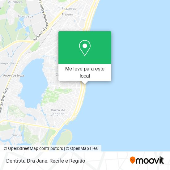 Dentista Dra Jane mapa