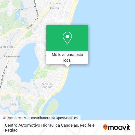 Centro Automotivo Hidráulica Candeias mapa