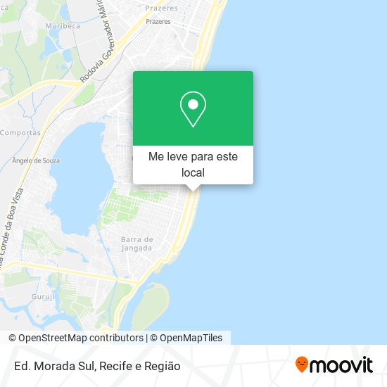 Ed. Morada Sul mapa