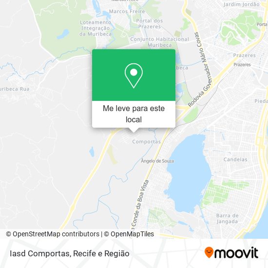 Iasd Comportas mapa