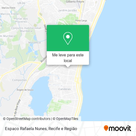 Espaco Rafaela Nunes mapa