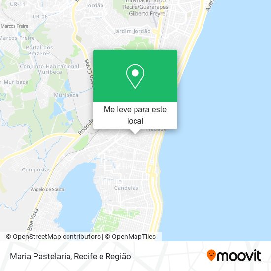 Maria Pastelaria mapa