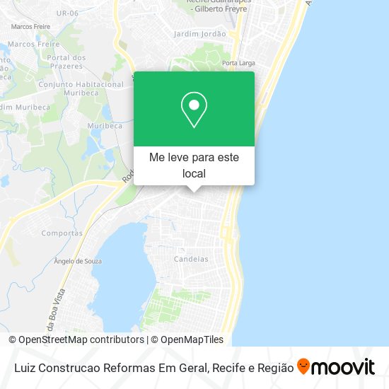 Luiz Construcao Reformas Em Geral mapa