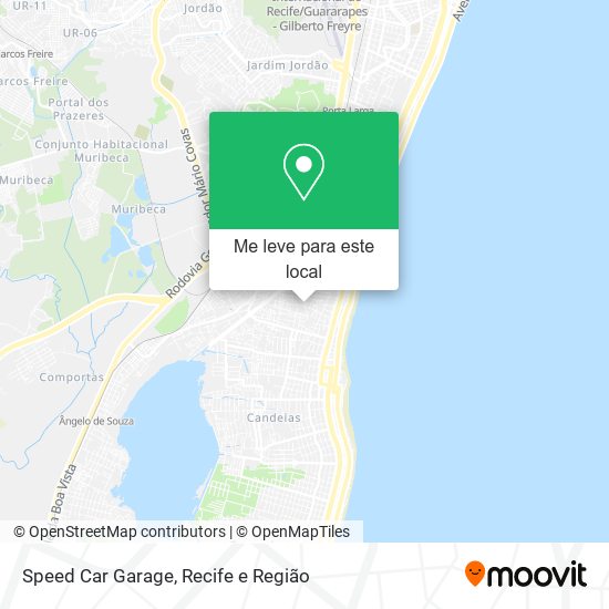 Speed Car Garage mapa