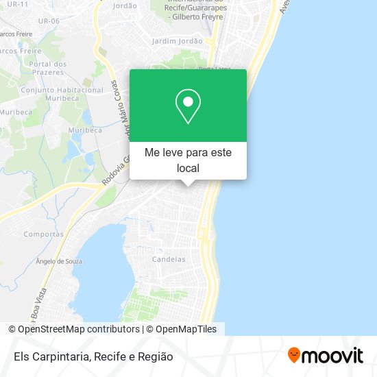 Els Carpintaria mapa