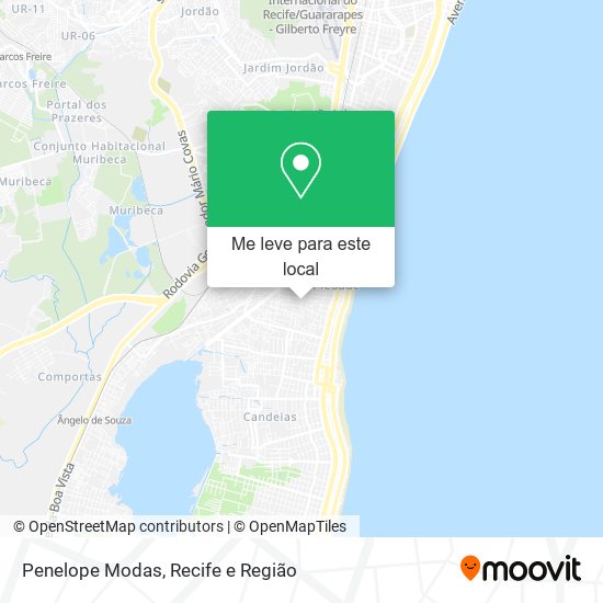 Penelope Modas mapa