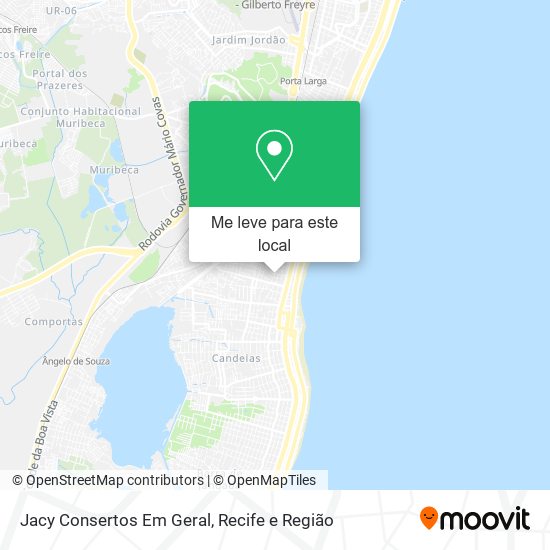 Jacy Consertos Em Geral mapa