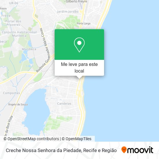 Creche Nossa Senhora da Piedade mapa