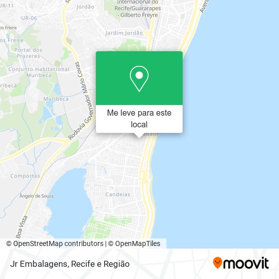 Jr Embalagens mapa
