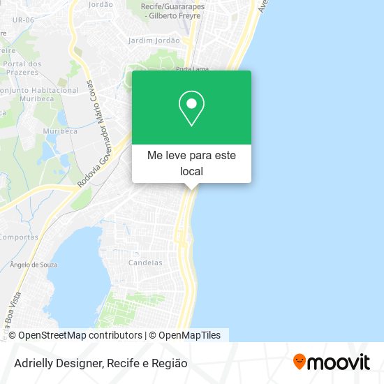 Adrielly Designer mapa