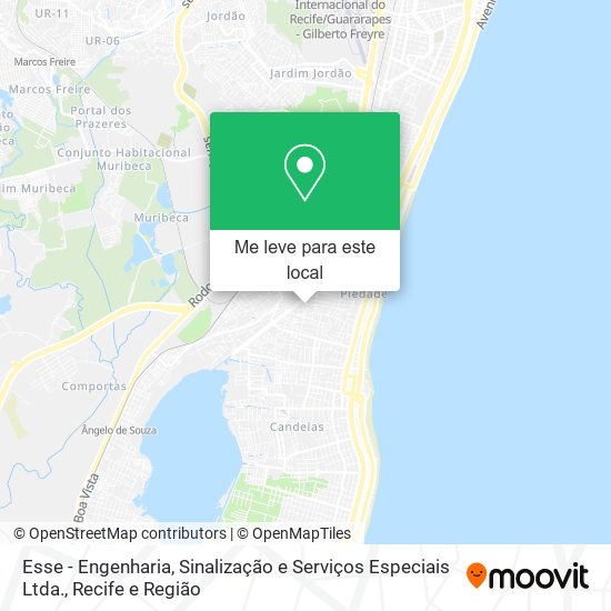 Esse - Engenharia, Sinalização e Serviços Especiais Ltda. mapa
