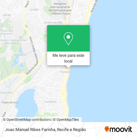 Joao Manuel Ribes Farinha mapa