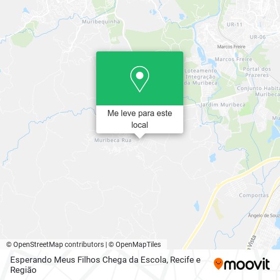 Esperando Meus Filhos Chega da Escola mapa