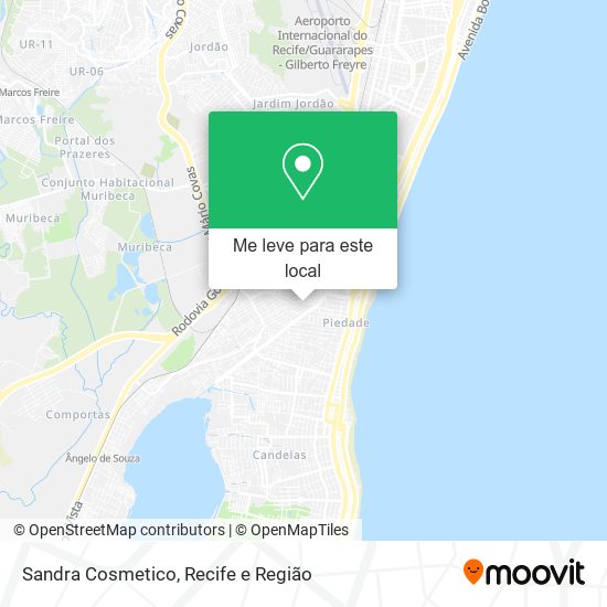 Sandra Cosmetico mapa