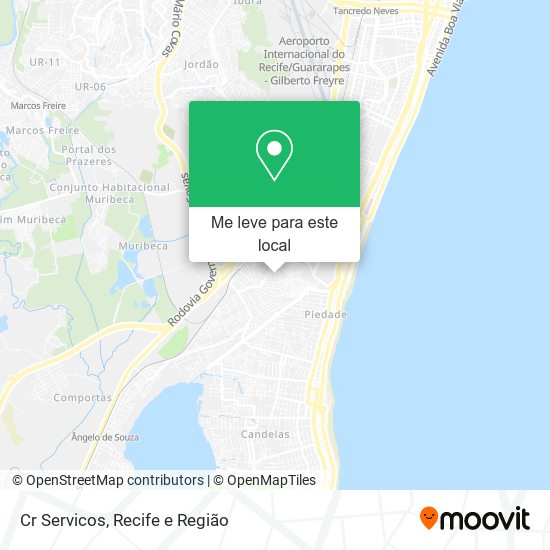 Cr Servicos mapa