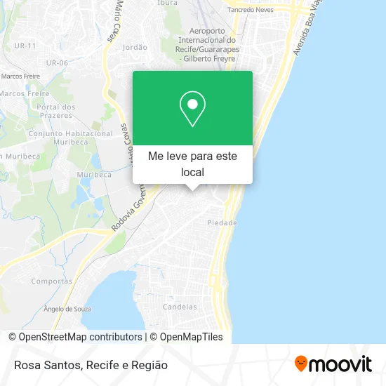 Rosa Santos mapa