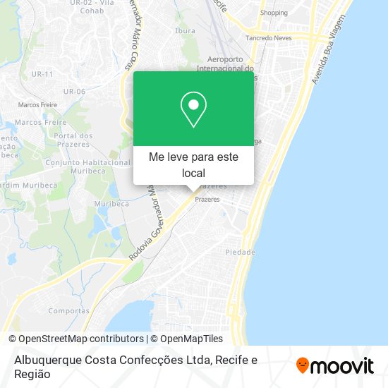 Albuquerque Costa Confecções Ltda mapa