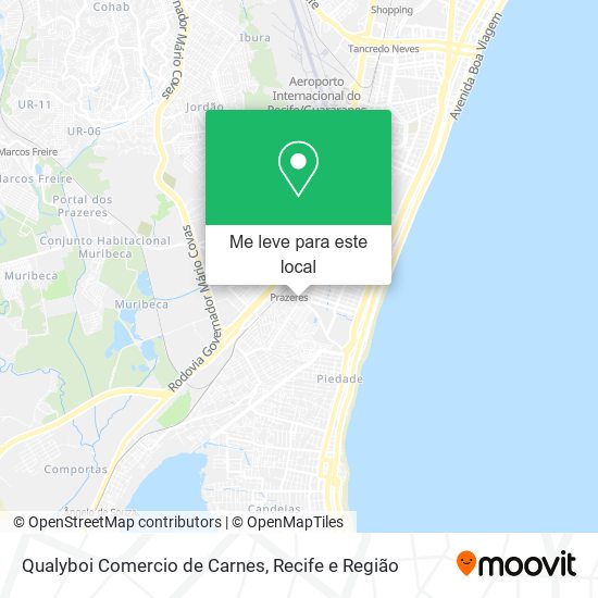 Qualyboi Comercio de Carnes mapa