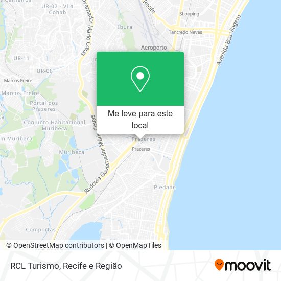 RCL Turismo mapa