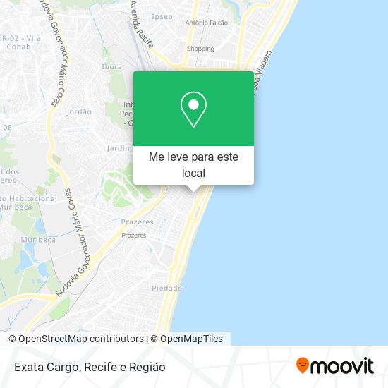 Exata Cargo mapa